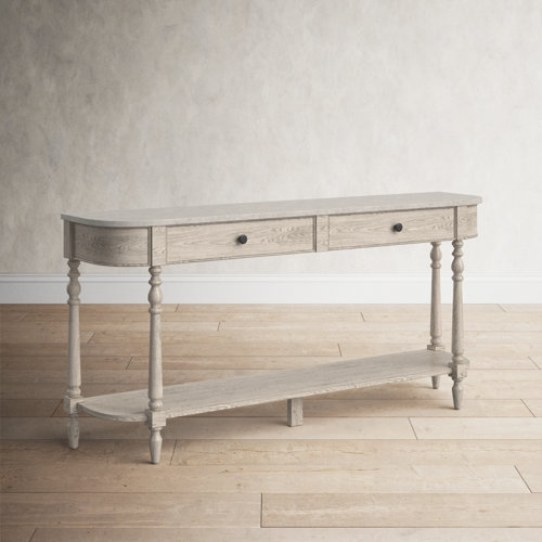 Aberdale 65'' Genuine Marble Console Table Birch Lane